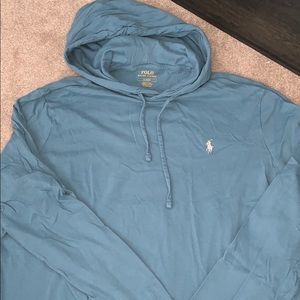 Polo hoodie shirt